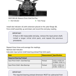 John Deere 9300T, 9400T Tractors Technical Repair Manual - Image 6