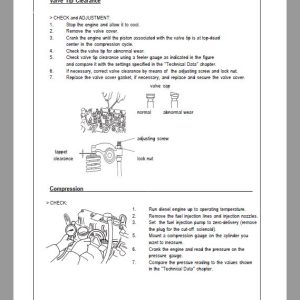 Gehl GE 502, GE 602, GE 652 Mini Excavator Repair Service Manual - Image 3