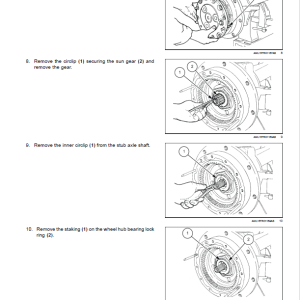 Case Farmall 85A, 95A, 105A, 115A Tractor Service Repair Manual - Image 4