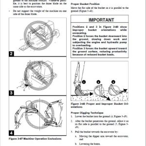 Gehl GE 753Z Excavator Repair Service Manual - Image 5