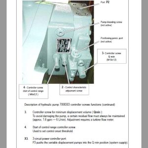 Gehl GE 802 Crawler Excavator Repair Service Manual - Image 5