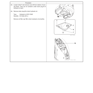 Gehl Z25, Mustang 250Z Compact Excavator Repair Service Manual - Image 4