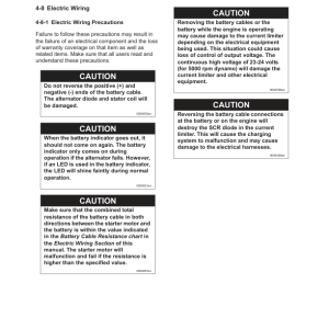 Gehl Z35 Gen 2, Mustang 350Z Nxt 2 Compact Excavator Repair Service Manual - Image 4