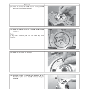 Gehl Z45, Mustang 450Z Compact Excavator Repair Service Manual - Image 4