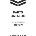 Yanmar B110W Wheeled Excavator Service Repair Manual - Image 2