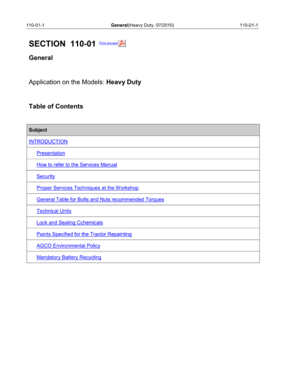 Valtra BH145, BH165, BH180, BH185i, BH205i (Heavy Duty) Repair Manual