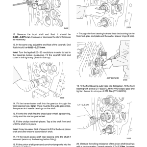 Valtra 95, 105, 115, X100, X110, X120 Tractors Repair Manual - Image 3