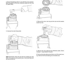 Valtra 95, 105, 115, X100, X110, X120 Tractors Repair Manual - Image 6