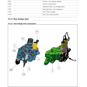 Valtra A84 H 1C7, A94 H 1C7 Tractors Service Repair Manual - Image 5