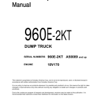 Komatsu 960E-2K Dump Truck Service Repair Manual - Image 2