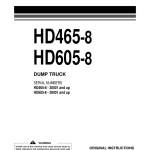 Komatsu HD465-8, HD605-8 Dump Truck Service Repair Manual - Image 2