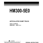 Komatsu HM300-5E0 Dump Truck Service Repair Manual - Image 2