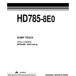 Komatsu HD785-8E0 Dump Truck Service Repair Manual - Image 2