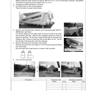 Komatsu HD325-7R, HD405-7R Dump Truck Service Repair Manual - Image 6