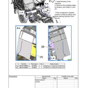 Komatsu HD325-8, HD405-8 Dump Truck Service Repair Manual - Image 5