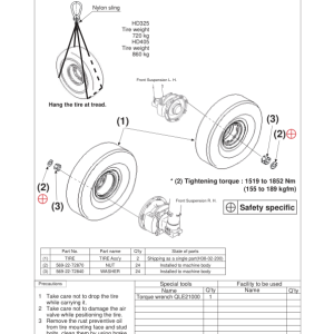 Komatsu HD325-8E0, HD405-8E0 Dump Truck Service Repair Manual - Image 4