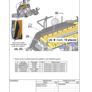 Komatsu HD465-8E0, HD605-8E0 Dump Truck Service Repair Manual - Image 4