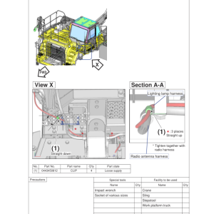 Komatsu HD465-8E0, HD605-8E0 Dump Truck Service Repair Manual - Image 5