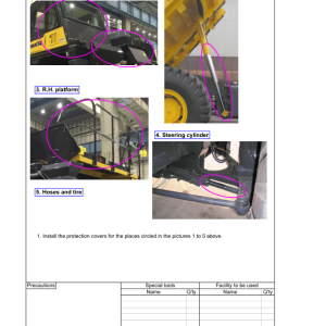 Komatsu HD465-8E0, HD605-8E0 Dump Truck Service Repair Manual - Image 6