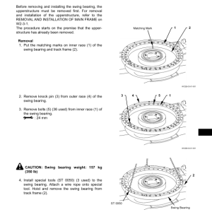 Hitachi ZX145W-3 Wheel Excavator Service Repair Manual - Image 5