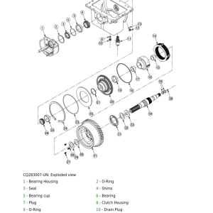 John Deere 1654, 1854, 2054, 2104 Tractors Service Repair Manual (Asia) - Image 3