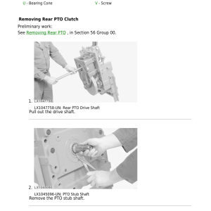 John Deere 1654, 1854, 2054, 2104 Tractors Service Repair Manual (Asia) - Image 4