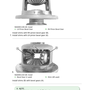 John Deere 5055B, 550, 554, 600, 604, 650, 654, 700, 704 Tractors Repair Manual (Asia) - Image 2