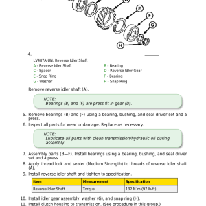 John Deere 5203S, 5310, 5310S, 5410, 5610 Tractors Tractors Repair Manual (India) - Image 4