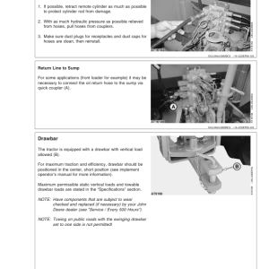 John Deere 5215, 5315, 5415, 5515, 5515 High Crop Tractors Repair Manual (Europe - (TM4856) - Image 2