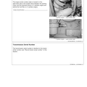 John Deere 5215F, 5215V, 5315F, 5315V, 5515F, 5515V, 5615F, 5615V Tractors Repair Manual - Image 4