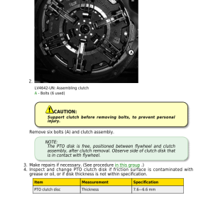 John Deere 5403, 5600, 5603, 5605, 5700, 5705 Tractors Repair Manual (South America) - Image 6