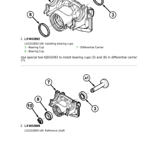 John Deere 5415, 5615, 5715 Tractors Repair Manual (TM606719 and TM609819) - Image 3