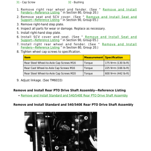 John Deere 5725, 5725 Narrow, 5725 Orchard, 5725 High Crop Tractors Repair Manual - Image 3