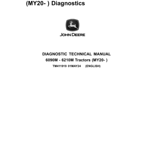 John Deere 6090M, 6100M, 6110M, 6120M, 6125M, 6130M, 6140M, 6145M Tractors Repair Manual (MY20 -) - Image 2