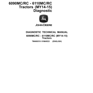 John Deere 6095MC, 6105MC, 6115MC, 6095RC, 6105RC, 6115RC Tractors Repair Manual - Image 7