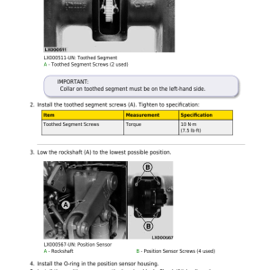 John Deere 6100J (002167-599999), 6115J (000001-599999), 6125J (500001-599999) Tractors Repair Manual - Image 4