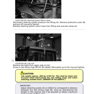 John Deere 6105J, 6105JH, 6140J, 6140JH, 6155J, 6155JH Tractors Repair Manual - Image 3