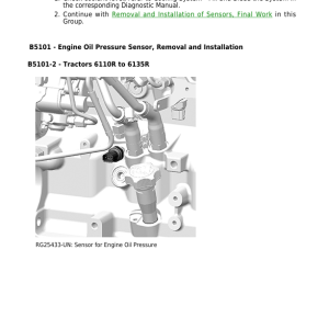 John Deere 6110R, 6120R, 6130R, 6135R Tractors Repair Manual (MY18 - ) - Image 6