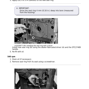 John Deere 6120L, 6220L, 6320L, 6420L, 6520L Tractors Repair Manual (North America - S.N 100001 - 398790) - Image 5