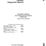 John Deere 6415, 6615, 7515 Tractors Service Repair Manual - Image 2