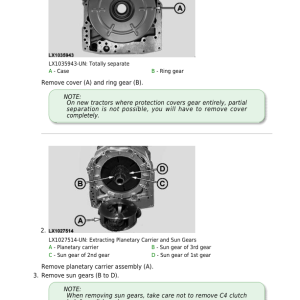 John Deere 6415, 6615, 7515 Tractors Service Repair Manual - Image 5