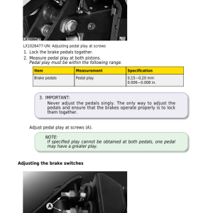 John Deere 6415, 6615, 7515 Tractors Service Repair Manual - Image 6