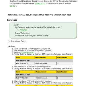 John Deere 7185J, 7195J, 7205J, 7210J, 7225J Tractors Service Repair Manual - Image 4