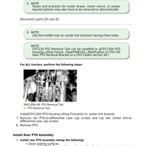 John Deere 7185J, 7195J, 7205J, 7210J, 7225J Tractors Service Repair Manual - Image 5