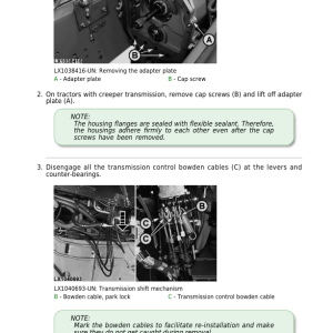 John Deere 7330 Tractor Service Repair Manual (TM401119 and TM401219) - Image 3