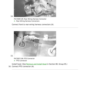 John Deere 904, 1054, 1204, 1354, 1404 Tractors Repair Manual (Asia) - Image 3