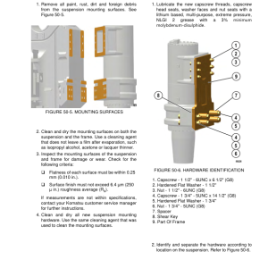 Komatsu 930E-5 Dump Truck Service Repair Manual - Image 4