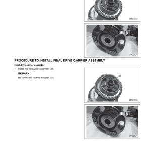 Komatsu HD1500-8 Dump Truck Service Repair Manual - Image 5