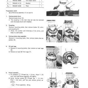 Komatsu HD205-3 Dump Truck Service Repair Manual - Image 3