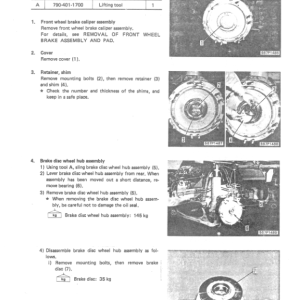 Komatsu HD205-3 Dump Truck Service Repair Manual - Image 4